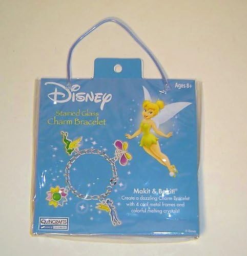 Tinkerbell Stain Glass Charm Bracelet Kit