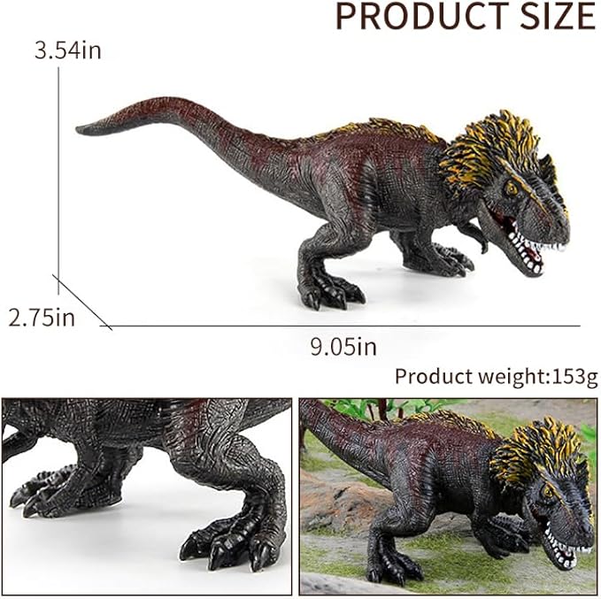 Dinosaur Toys Tyrannosaurus Rex, T-Rex Dinosaur Figures Realistic Rex with Moveable Jaw, Dinosaur Toy for Boys and Girls Birthday Gifts