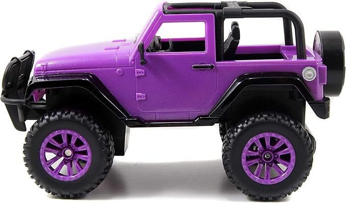 Jada Toys GIRLMAZING Jeep R/C Vehicle (1:16 Scale), Purple (Pack of 4)