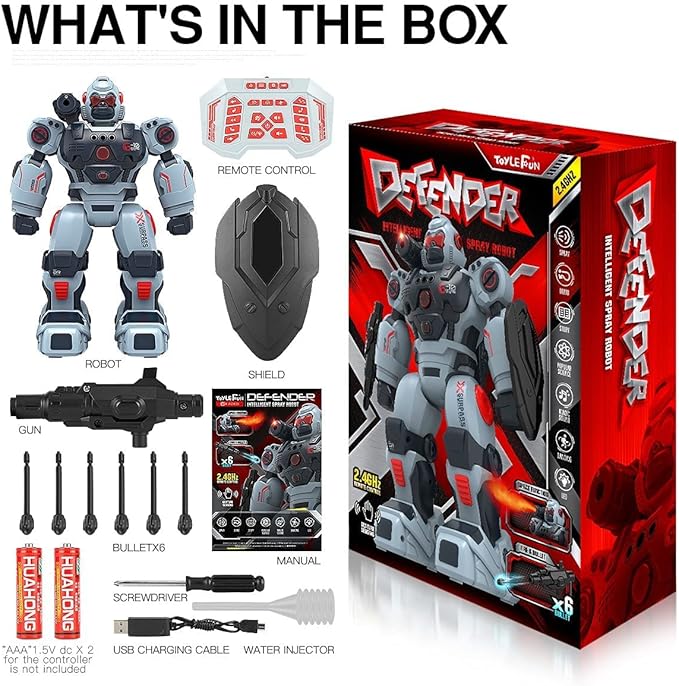 Robot Toys for Boys Kids 5-7 Year Old Remote Control Robots Gifts for 6-8 Birthday Present Toy Hand Gesture RC Sensing 2022 hot Smart programmable Robotics for 3 4 6 9 10 11 and up