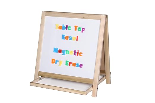 Double Sided Magnetic Table Top Easel