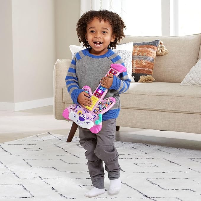 VTech Zoo Jamz Tiger Rock Guitar, Pink