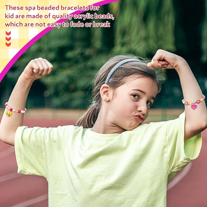 Sasylvia 12 Pcs Softball Bracelets Bulk Softball Goodie Bags Softball Party Favors Softball Jewelry Charm for Women Teens Sport Birthday Party Christmas Gifts Baseball Favor for Team