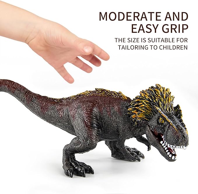 Dinosaur Toys Tyrannosaurus Rex, T-Rex Dinosaur Figures Realistic Rex with Moveable Jaw, Dinosaur Toy for Boys and Girls Birthday Gifts