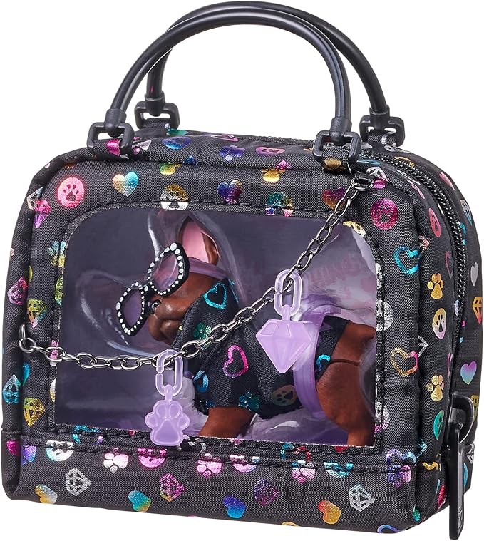 Real Littles - 3 Collectible Micro Puppy Carriers with 3 Micro Puppies and 15 Micro Working Surprises Inside!