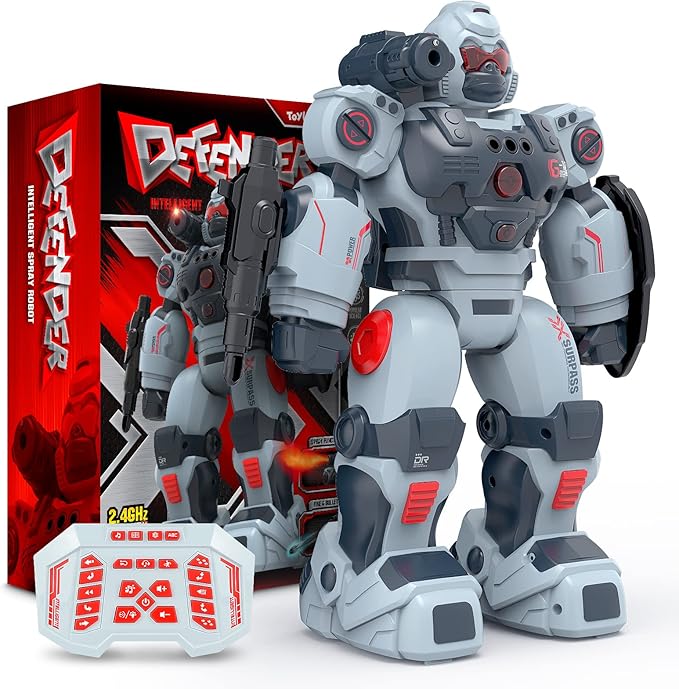 Robot Toys for Boys Kids 5-7 Year Old Remote Control Robots Gifts for 6-8 Birthday Present Toy Hand Gesture RC Sensing 2022 hot Smart programmable Robotics for 3 4 6 9 10 11 and up