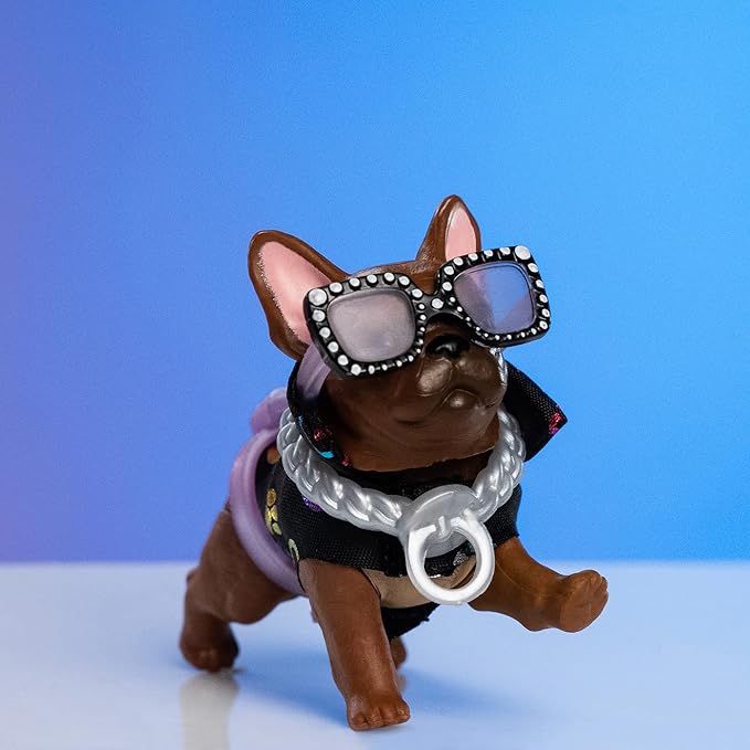 Real Littles - 3 Collectible Micro Puppy Carriers with 3 Micro Puppies and 15 Micro Working Surprises Inside!