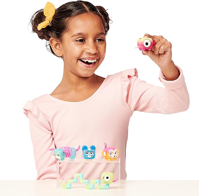 Little Live Pets - Squirkies: 5 Pack | Interactive Fidget Toys, Fidget Feature, Click, Flick, Tangle, Pop, 30+ to Collect, Multiple Fidget Points, for Kids Ages 5+.