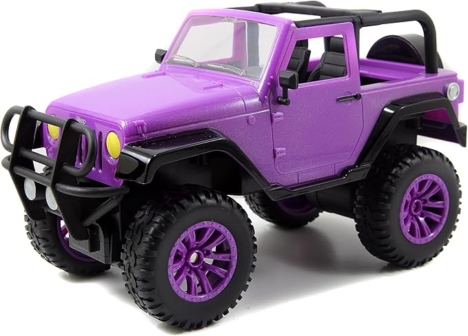 Jada Toys GIRLMAZING Jeep R/C Vehicle (1:16 Scale), Purple (Pack of 4)