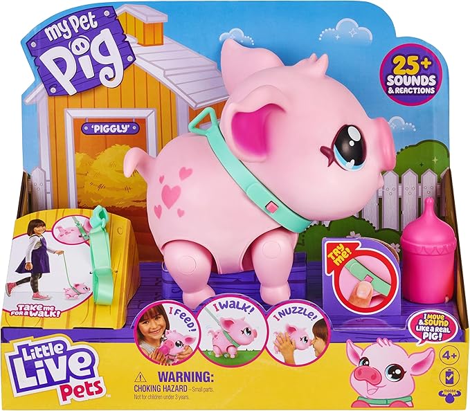 Little Live Pets My PET Pig S1 Single PK - Piggly