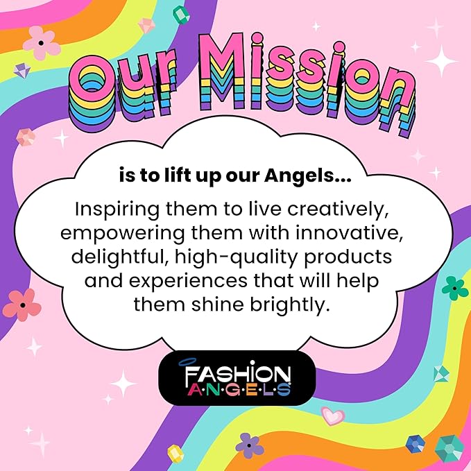 Fashion Angels 1,000+ Bloom Sticker Book, Includes Fun & Colorful Craft Flower Stickers, Ideal for Accessorizing Kids & Adults Notebooks, Scrapbooks & More