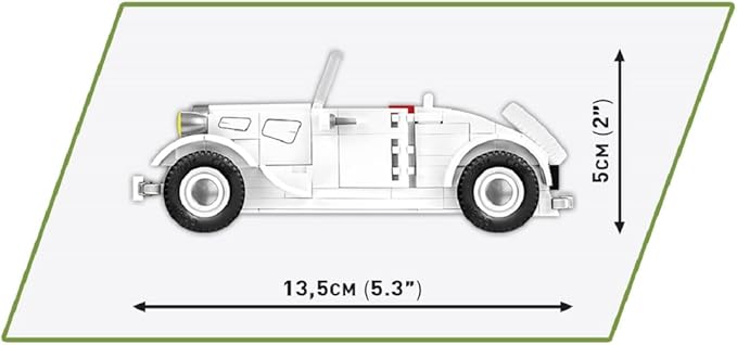 Cobi toys 199 Pcs Hc WWII /2264/1934 Citroen Traction 7C