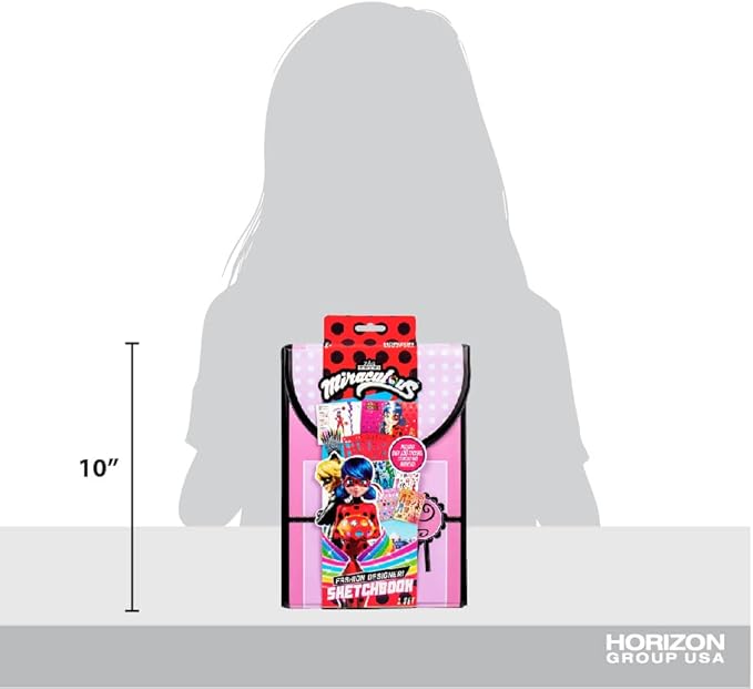 Miraculous Fashion Designer Sketchbook – Superhero Sketchbook for Kids Ages 6 & Up Ladybug Coloring Book