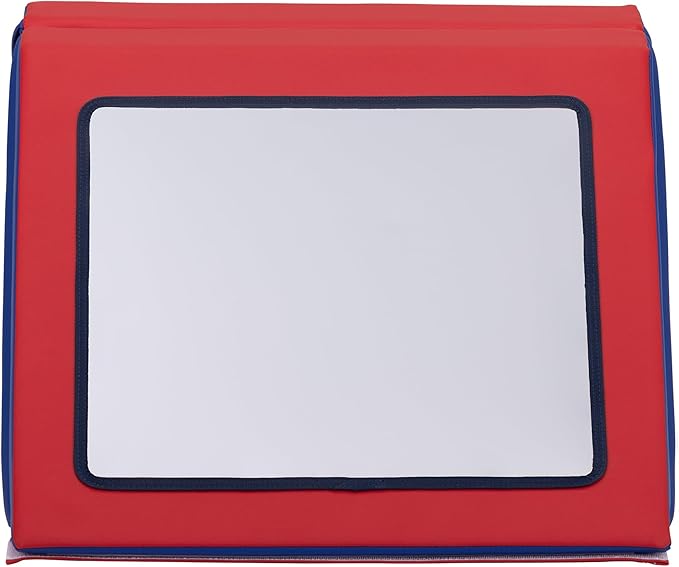Mirror Floor Easel for Kids – Sensory Seating, Safe, Portable Self-Discovery and Creative Learning Tool for Daycare, Preschool, and Home