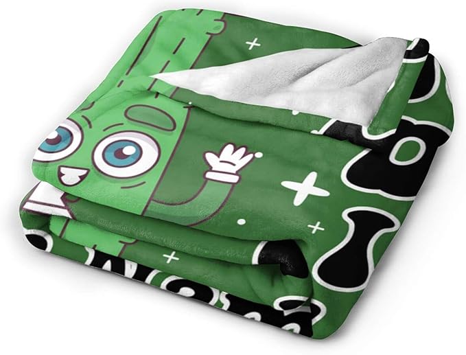 Custom Pickle Blanket with Name for Women Men, Personalized Cute I'm Kind of a Big Dill Themed Design Printed Throw Blankets for Teens Adults Lap, Chair Sofa, Giftable Blanket, 50"x 60"