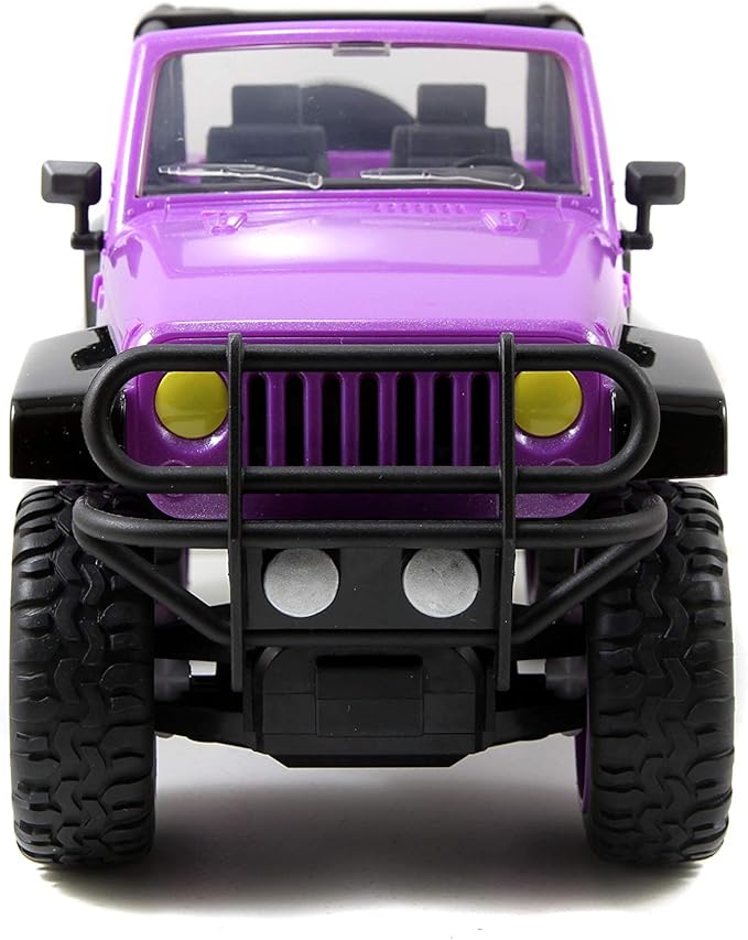 Jada Toys GIRLMAZING Jeep R/C Vehicle (1:16 Scale), Purple (Pack of 4)
