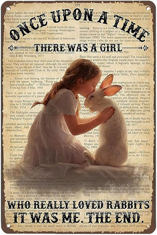 Puzzles Once Upon A Time There was A Girl Who Really Loved Rabbits Jigsaw Puzzles for Adults and Families 500 Piece Wooden Puzzles HD Quality Photo Sturdy Puzzle Kids
