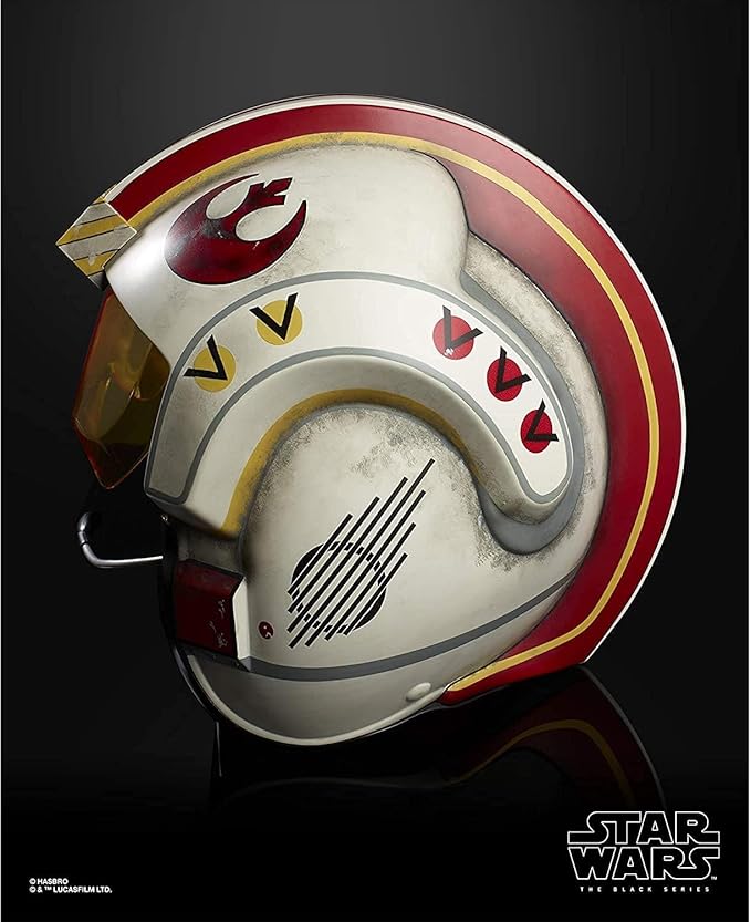STAR WARS The Black Series Luke Skywalker Battle Simulation Helmet Premium Electronic Roleplay Collectible Full Scale Lights & Sounds