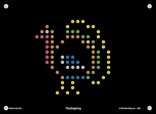 Holiday Refill templates for Basic Fun Lite Brite Magic Screen (12 Sheets, 6x8)