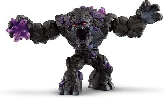 Schleich Eldrador Shadow World Stone Monster - Realistic Mythical Fantasy Creature Action Figure Toy - Stone Creature with Movable Arms and Torso, for Boys and Girls, Gift for Kids Age 7+