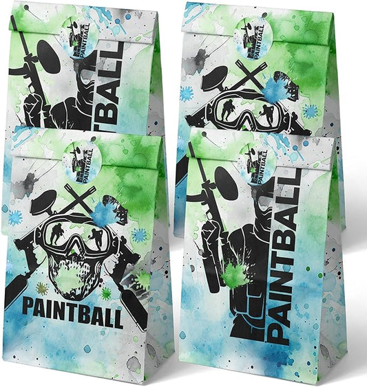 Paintball Party Favor Bags Paintball Goodie Bags Paintball Party Favors for Kids Paintball Birthday Party Supplies