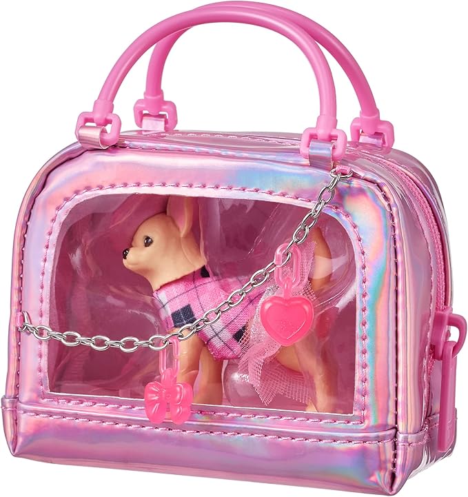 Real Littles - 3 Collectible Micro Puppy Carriers with 3 Micro Puppies and 15 Micro Working Surprises Inside!