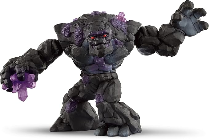 Schleich Eldrador Shadow World Stone Monster - Realistic Mythical Fantasy Creature Action Figure Toy - Stone Creature with Movable Arms and Torso, for Boys and Girls, Gift for Kids Age 7+