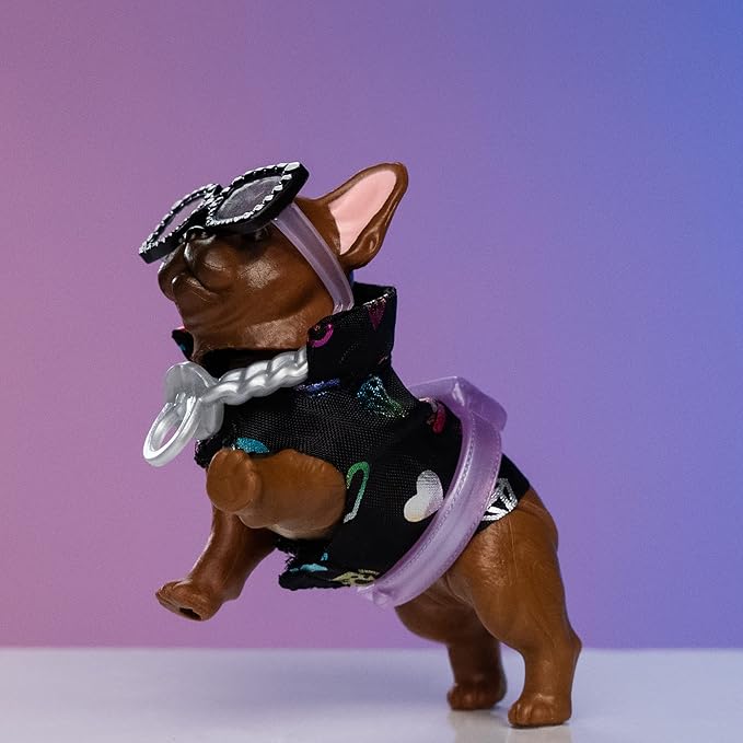 Real Littles - 3 Collectible Micro Puppy Carriers with 3 Micro Puppies and 15 Micro Working Surprises Inside!