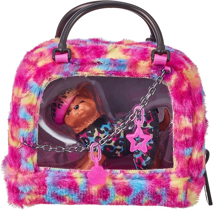 Real Littles - 3 Collectible Micro Puppy Carriers with 3 Micro Puppies and 15 Micro Working Surprises Inside!