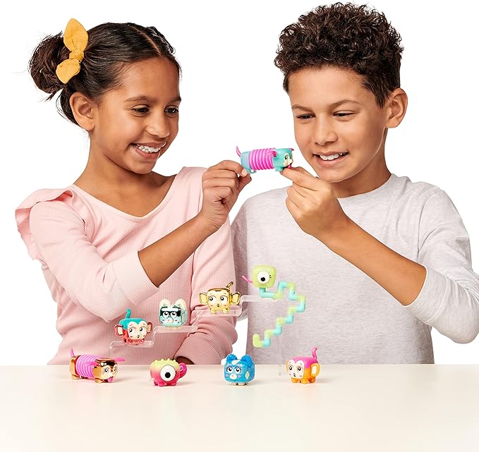 Little Live Pets - Squirkies: 5 Pack | Interactive Fidget Toys, Fidget Feature, Click, Flick, Tangle, Pop, 30+ to Collect, Multiple Fidget Points, for Kids Ages 5+.
