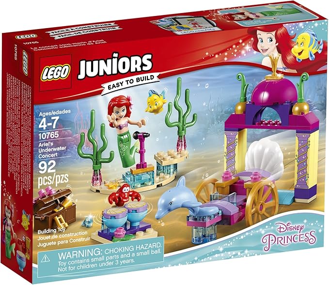 LEGO Juniors Ariel’s Underwater Concert 10765 Building Kit (92 Piece)